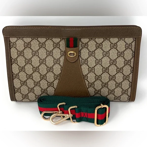 Brown Patterned Shoulder Bag - Picture 2 of 16